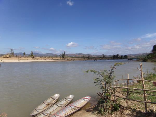 Average Dak Bla river flow